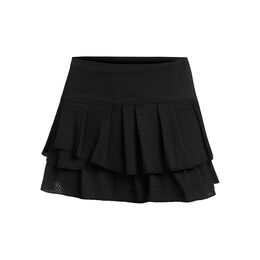 Lucky in Love Wavy Pleat Tier Skirt Women